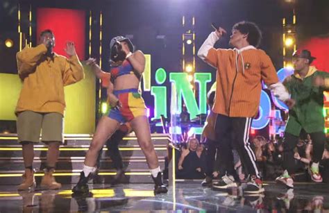 Vjbrendan Bruno Mars And Cardi B Finesse From The Grammy