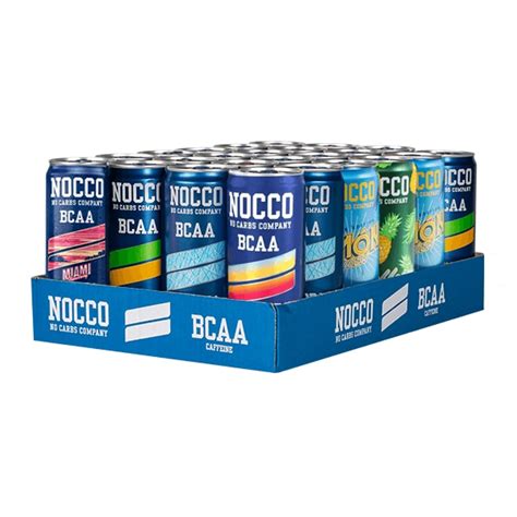 Nocco Bcaa Mixflak X Ml Hittajulklappar Nu