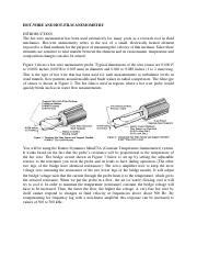 Hot Wire Anemometry Handout Pdf HOT WIRE AND HOT FILM ANEMOMETRY INTRODUCTION The Hot Wire