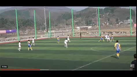 U12세 축구대회 평창mcs Fc와 강릉시민축구단a Youtube