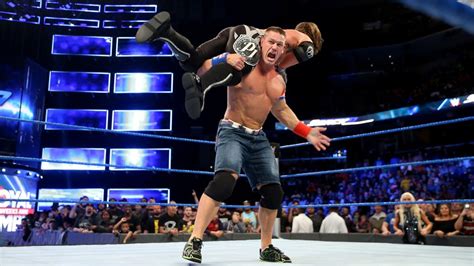 WWE Smackdown: WATCH two John Cena Attitude Adjustments! | WWE News | Sky Sports