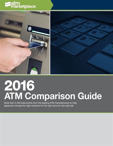 2016 ATM Comparison Guide