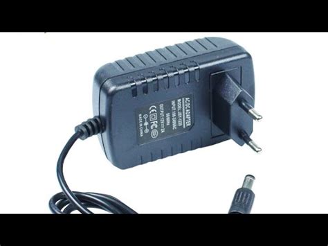 Адаптер питания 12V 2A 24W. Power adapter - YouTube