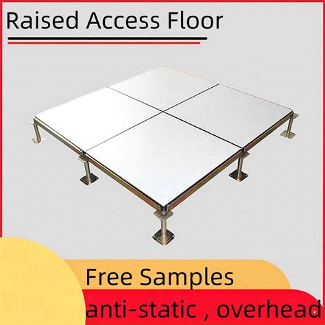 China Durable Overhead Antistatic Raised Access Floor For Computer Room