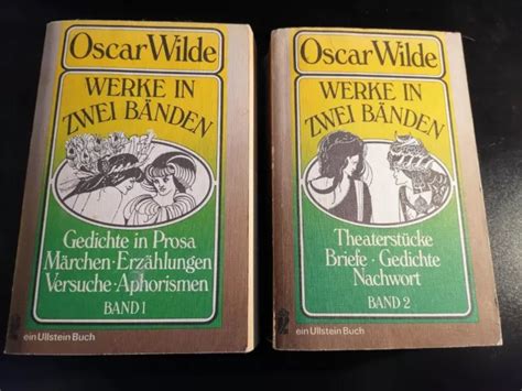 OSCAR WILDE Werke in zwei Bänden Gedichte Märchen Erzählungen Briefe