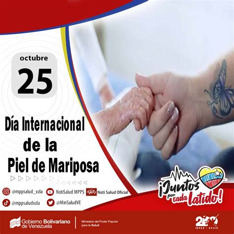 Día Internacional de la Piel Mariposa MPPS