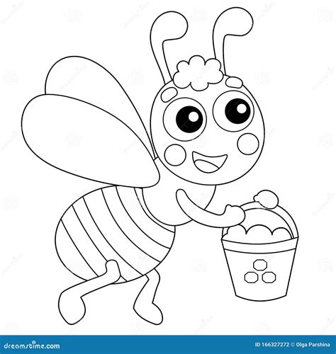 Cartoon Honey Bee Coloring Page Free Printable Coloring Pages | Porn Sex Picture