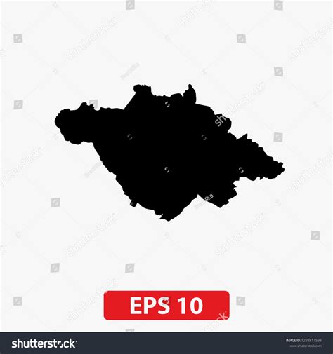 Map Tlaxcala Mexico Vector Stock Vector (Royalty Free) 1228817593 ...