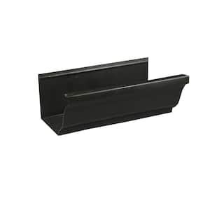 Spectra Pro Select 6 In X 8 Ft K Style Black Aluminum Gutter 6KBK8