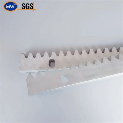 Mw Precision Oem Cnc Steel Galvanized M Dp Cp Sliding Gate Gear Rack