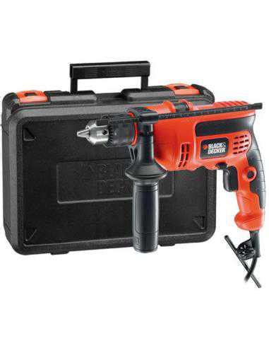 PERCEUSE PERCUSSION 13MM 710W BLACK DECKER