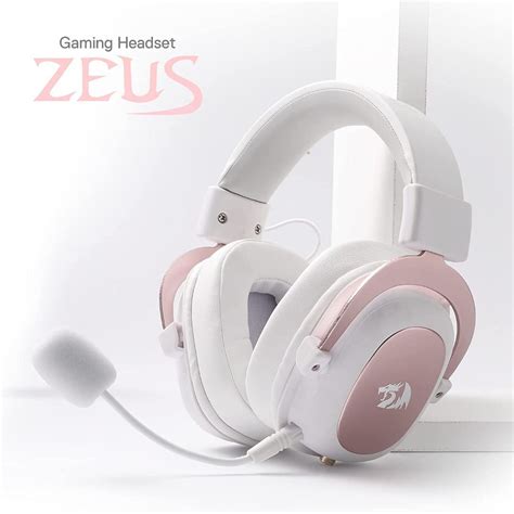 Redragon H510 Zeus White Wired Gaming Headset 71 Surround Sound Audio Headphones And Headsets