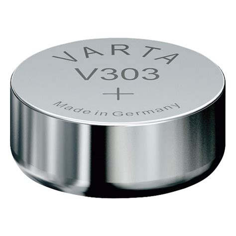 Varta 00303101111 Silver Oxide SR44 1 55V 160mAh Button Cell Battery