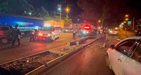 Accidente De Tr Nsito Deja Siete Personas Heridas En Calzada San Juan