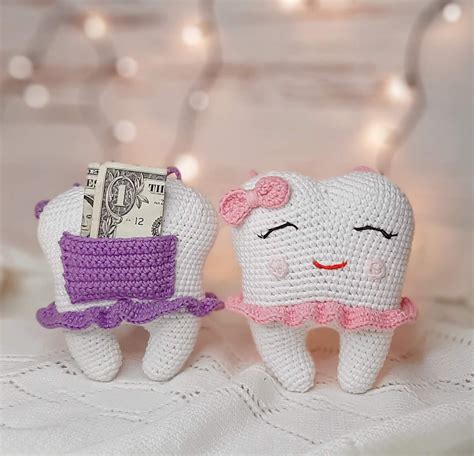 Crochet Pattern Tooth Fairy Amigurumi Pattern Set Of Etsy