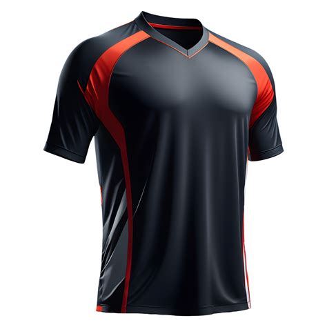 AI generated Sport jersey uniforms, isolated on transparent background