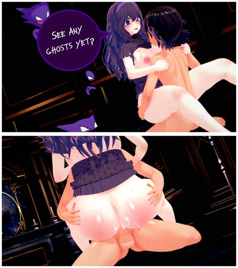 Rule 34 3d Ass Ass Grab Breasts Cowgirl Position Female Haunter Hex Maniac Huge Ass Knockwolf