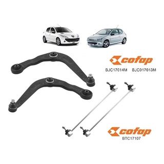 Kit Bandeja Peugeot Bieleta Terminal Coxim Axial Shopee