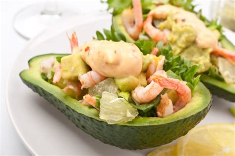 Receta De Aguacates Con Gambas F Ciles De Preparar