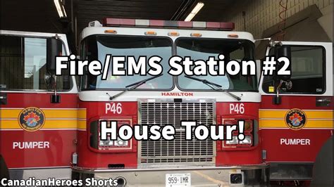 Hfd Thank You Fireems Station 2 House Tour 4922 Youtube