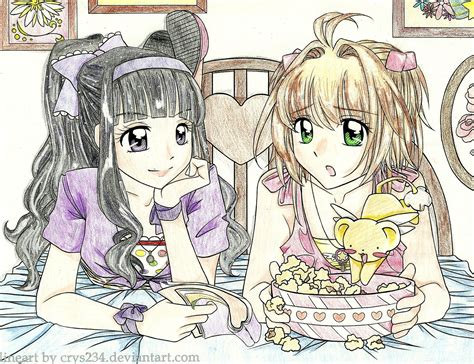 sakura and tomoyo by xxCherryFlamexx on DeviantArt