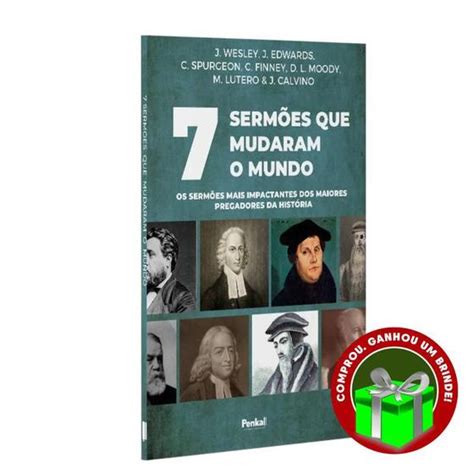 Livro 7 Sermões Que Mudaram O Mundo J Wesley Jonathan Edwards Charles