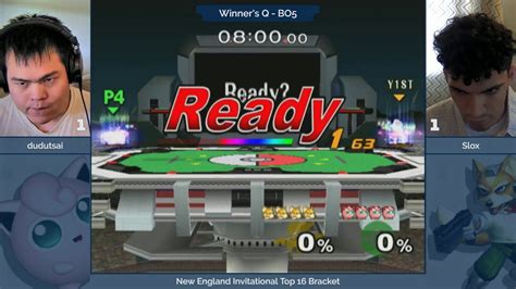 NE Melee Invitational 2018 Dudutsai Jigglypuff Vs Slox Fox