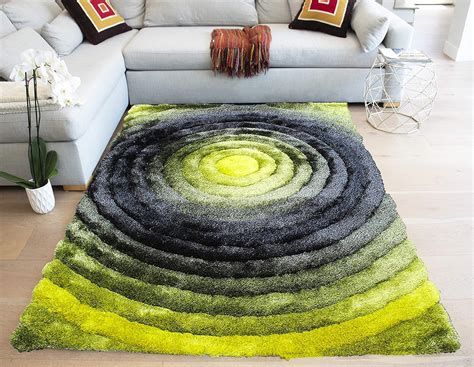 Best yellow shaggy living room rug - Your House