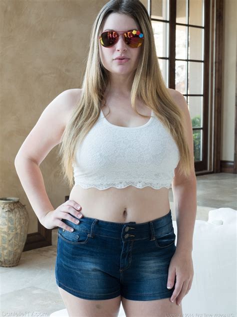 Danielle Nudes Her Great Big Tits And Remains In Red White Blue High Heels CoedCherry