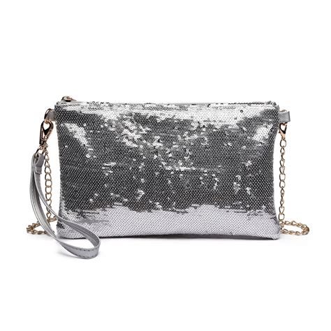 Silver Evening Clutch Bags | IUCN Water