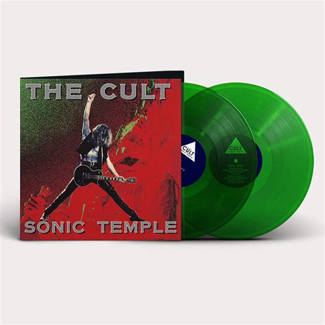 THE CULT - Sonic Temple (2023 Reissue) - 2LP - Transparent Green Vinyl