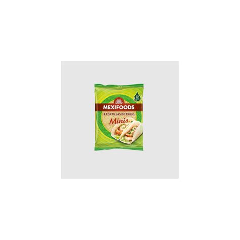 Mini Tortillas De Trigo Mexifoods Tienda Onacook