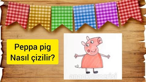 Kolay Z Mler Peppa Pig Nas L Izilir How To Draw Peppa Pig Youtube