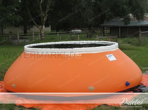 Inflatable Water Tanks Are Made From High Molecular Pvc Material