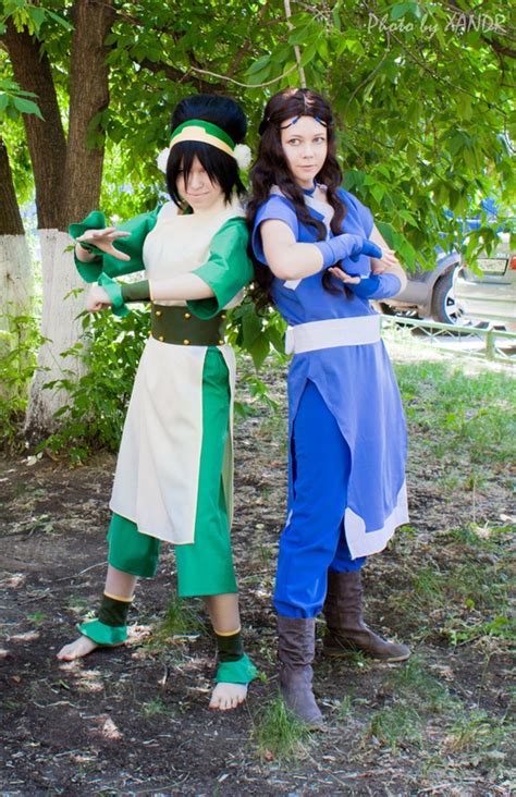 Katara And Toph By Tophwei On Deviantart