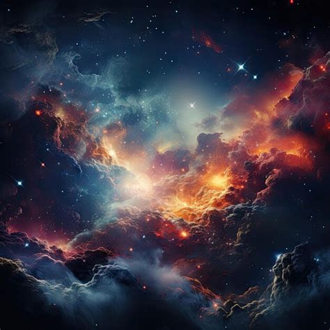 Premium Ai Image Cosmic Milky Way Galaxy Background With Nebula