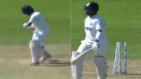 Kohli WATCH Cheteshwar Pujara Loses His Stumps To Cameron Green S