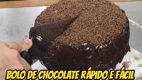 🔥bolo De Chocolate RÁpido E FÁcil Manual Da Cozinha 322 Youtube