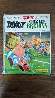 BD ASTERIX ET OBÉLIX CHEZ LES BRETONS UDERZO GOSCINNY DARGAUD 1966 RARE