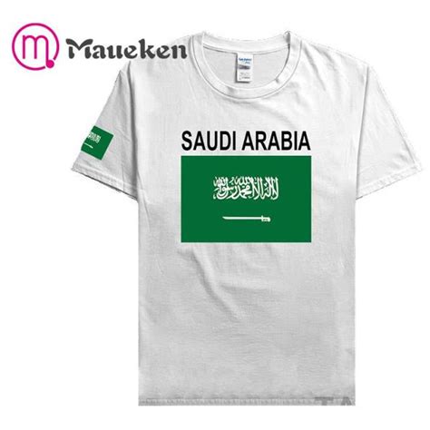 Jual Kaos Tim Nasional Pria Kaos Kerajaan Arab Saudi Shopee Indonesia