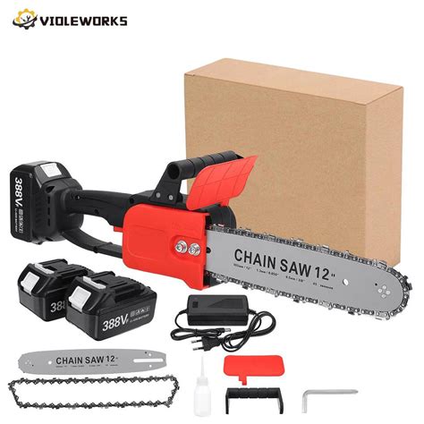 Buy Violeworks W Inch Electric Saw Chainsaw With X Mah