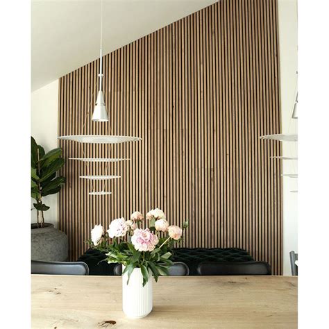 Soundproofing Wood Veneer Slat Acoustic Panel Wooden Acoustic Wall