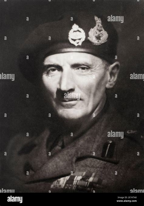 Field Marshal Bernard L Montgomery Hi Res Stock Photography And Images