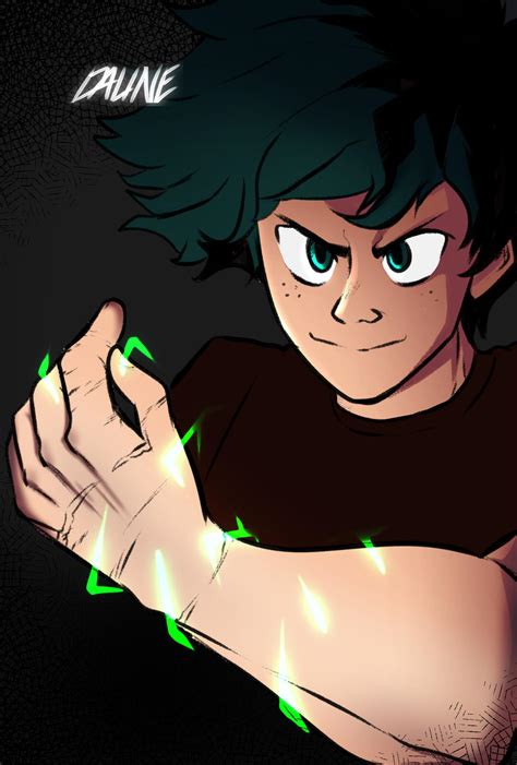 Deku Fanart By Dalines1258 On Deviantart