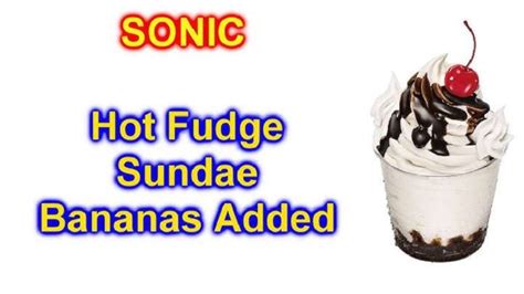 Indulge In Sonic S Decadent Hot Fudge Sundae A Sweet Treat For All Ages