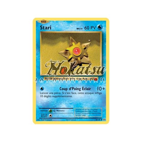 Compra PKM Reverse 30 108 Staryu XY12 Evoluciones Pokemon Hokatsu