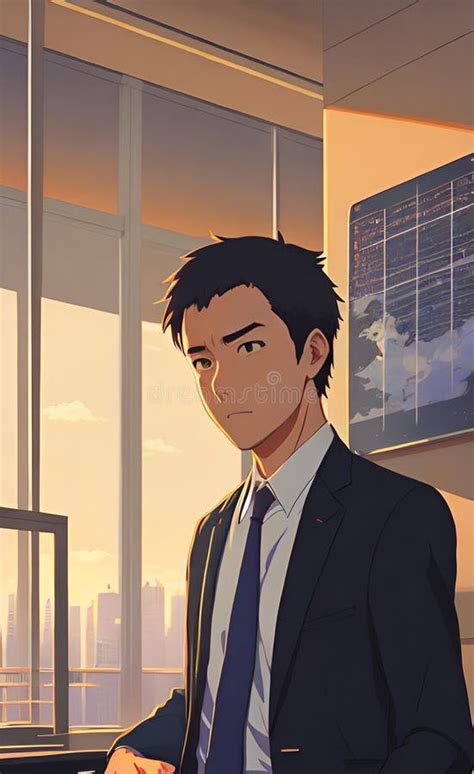 Anime Businessman Stock Illustrations Anime Businessman Stock