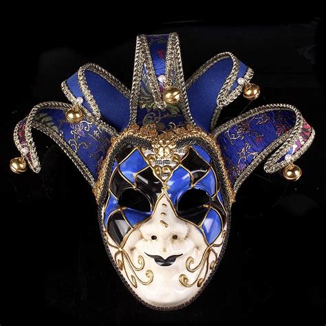 Venetian Masquerade Mask Phantom of the Opera Halloween Clown Mask ...