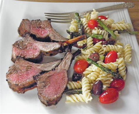 foodista recipes cooking tips  food news grilled rack  lamb