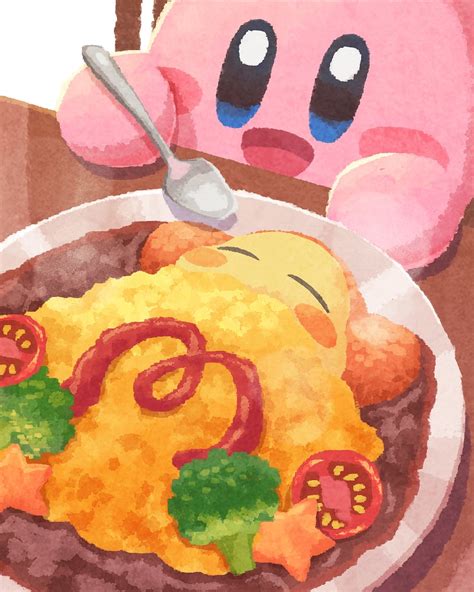 Kirby And Waddle Dee Kirby And 1 More Drawn By Miclot Danbooru